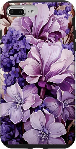 Miniatura 12 de Funda para iPhone 12 mini Lavender Floral Purple Flower