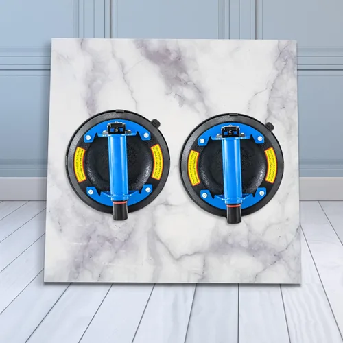 Miniatura 2 de 2 ventosas de vidrio al vacío, elevador de vidrio resistente con ventosa de 397 libras, herramienta de ventosa para azulejos de cerámica, granito