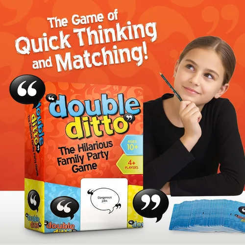 Miniatura 2 de Juego de inspiración Double Ditto, juego de mesa para fiesta familiar