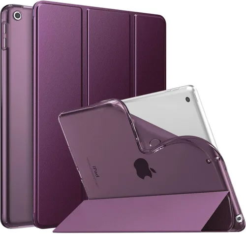 Miniatura 18 de Funda MoKo Compatible con Nuevo iPad de 9ª/8ª/7ª Generación de 10.2 pulgadas (2021/2020/2019), Funda Inteligente Delgada y Ligera con Soporte