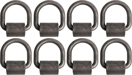 Miniatura 9 de Hi Gear - Correa de trinquete para camión, remolque, de 5/8 pulgadas, 18000 libras, con anilla en D, anclaje de carga (4)