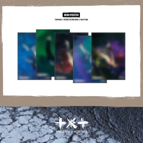 Miniatura 5 de TXT TOMORROW X TOGETHER - El Capítulo del Nombre: FREEFALL 3er álbum GRAVITY Ver (HUENINGKAI)
