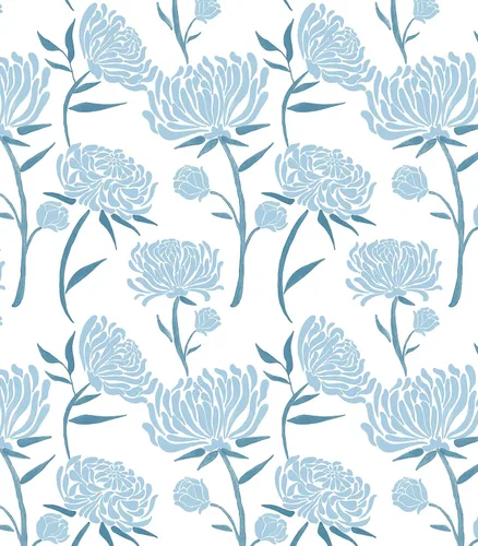 Miniatura 12 de Hopepak Papel Tapiz Floral Despegar y Pegar para Dormitorio Estilo Moderno Granja Papel de Pared con Flores Autoadhesivo Removible Papel de Contacto