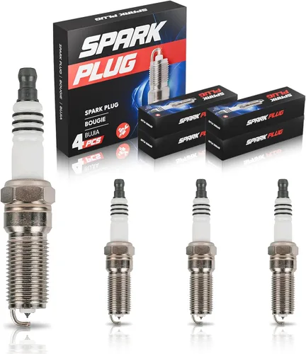 ENA Juego de 4 bujías iridio compatibles con Ford Lincoln Mercury Mazda C-Max Escape Fusion Transit Connect MKZ Milan 2.0L 2.3L 2.5L Reemplazo para