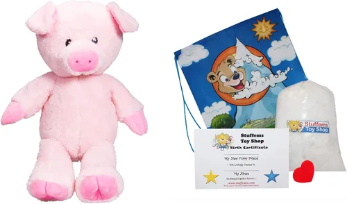 Miniatura 2 de Haz tu propio juego de animales de peluche de 8 pulgadas, muy suave, no requiere costura