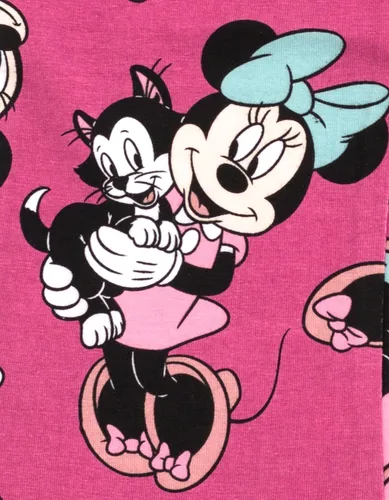 Miniatura 14 de Disney Minnie Mouse - Conjunto de sudadera de forro polar y leggings acampanados, tallas para bebés y niños grandes (18 meses - 10-12)