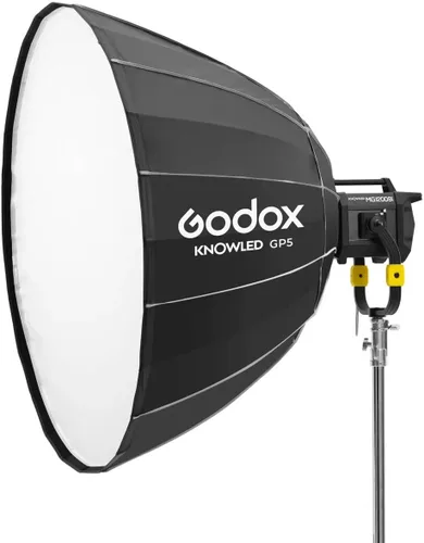 Miniatura 2 de Godox 59" softbox parabólico para KNOWLED MG1200Bi Bi-Color LED Light