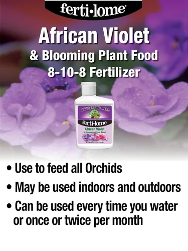Miniatura 2 de Houseplant Hero African Violet & Blooming Plant Food - Fertilizante para plantas de interior 8-10-8 (8 onzas)