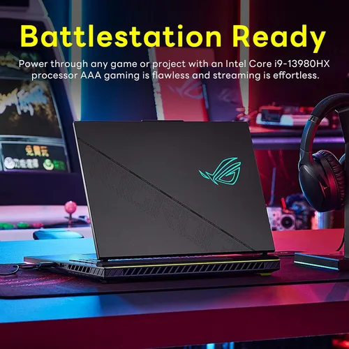 Miniatura 8 de ASUS ROG Strix Nebula FHD 165Hz - Laptop para juegos de 16 pulgadas, Intel i9-13980HX, 32GB DDR5, 1TB SSD, NVIDIA GeForce RTX 4060 8G GDDR6, teclado