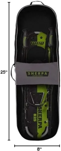 Miniatura 7 de Raquetas de nieve Yukon Charlie's Sherpa, raquetas de nieve para hombres y mujeres, kits de raquetas de nieve para todos los niveles de habilidad