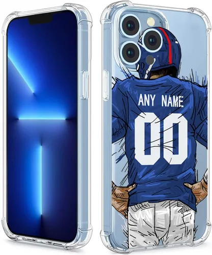 Miniatura 8 de Funda protectora personalizada con nombre y números para iPhone 15, 14, 13, 12, 11 Xs Max XR 8 7 6 Plus 11 Pro Mini, delgada, a prueba de golpes