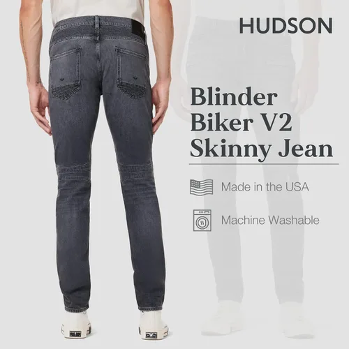 Miniatura 3 de HUDSON Jeans ajustados para hombre The Blinder V.2 Rp