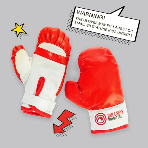 Miniatura 6 de Whoobli Punching Bag for Kids and Toddler Incl Boxing Gloves 3 4 5 6 7 8+ Years Old Adjustable Kids Boxing Bag with Stand Sports Toy for Boys