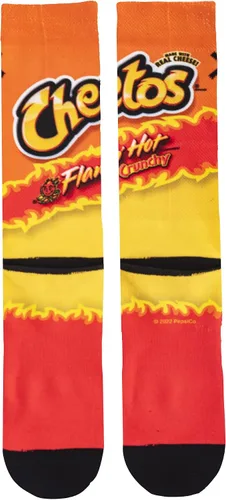Miniatura 5 de Odd Sox, Calcetines divertidos para hombre, aperitivos de nachos, doritos, gueos, estampados Funyun