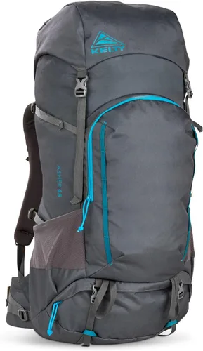 Kelty Asher Paquete de senderismo diurno, capacidad de 18-85 litros, senderismo, mochileros, paquete de viaje, marco interno modelo 2023 (65L Beluga)