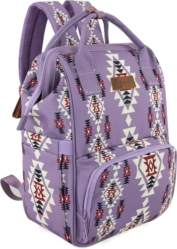 Miniatura 10 de Wrangler - Mochila Azteca Organizada, Mochila de Día, Bolsa de Viaje para Bebé con Correa para Silla de Paseo y Bolsillos Laterales para Botellas