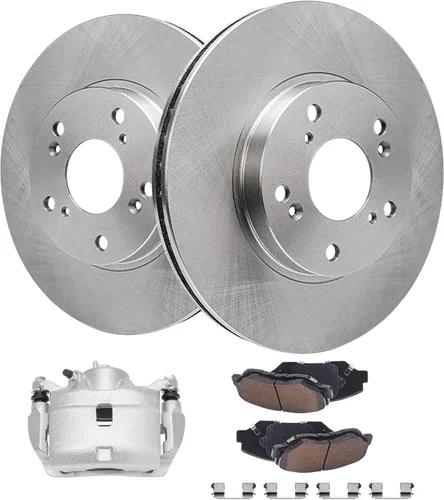 Miniatura 37 de Detroit Axle - Rotores de freno para Ford Mustang 2015 2016 2017 2018 2019 2020 2021 2022 2023 Rotores de freno de disco 2016 2017 2018 2019