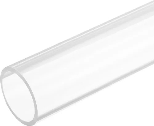 Miniatura 8 de MECCANIXITY Tubo acrílico rígido redondo tubo transparente 0.236 in ID 0.315 in OD 12.008 in longitud para lámparas y linternas, sistema