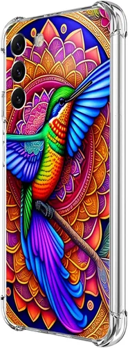 Miniatura 39 de Funda para Galaxy S23, diseño de mariposas azules, rosas, protección contra caídas, a prueba de golpes, de cuerpo completo, resistente a
