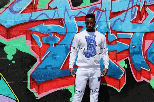 Miniatura 133 de SCREENSHOT Sudadera urbana de forro polar para hombre, diseño de dibujos animados de animación, parche bordado de gel
