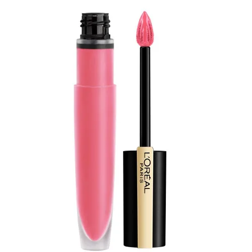 Miniatura 11 de L'Oréal Paris Makeup Rouge Signature - Pinta labios de larga duración acabado mate, ultraligero, ultracómodo, color de pigmento alto, aplicador