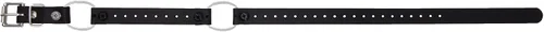 Miniatura 5 de Educator Mini collar de perro con doble bungee para perros pequeños, bioano, impermeable, a prueba de olor, hebilla de metal y anillo en D con dos