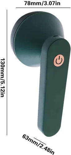 Miniatura 7 de Removedor de pelusa eléctrico recargable, afeitadoras de tela portátiles para ropa, removedor de pelusa con 3 cuchillas de repuesto, elimina