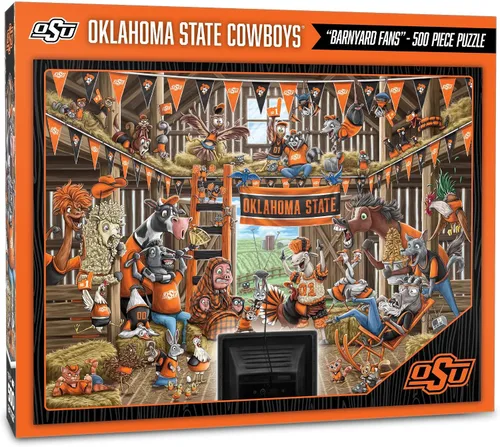 Miniatura 54 de YouTheFan NCAA Barnyard Fans - Rompecabezas de 500 piezas