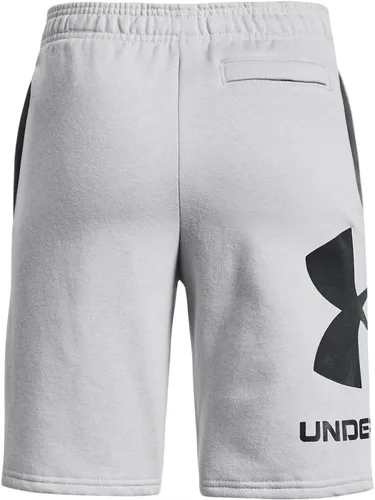 Miniatura 2 de Under Armour Pantalones cortos Rival con logo de vellón para niños