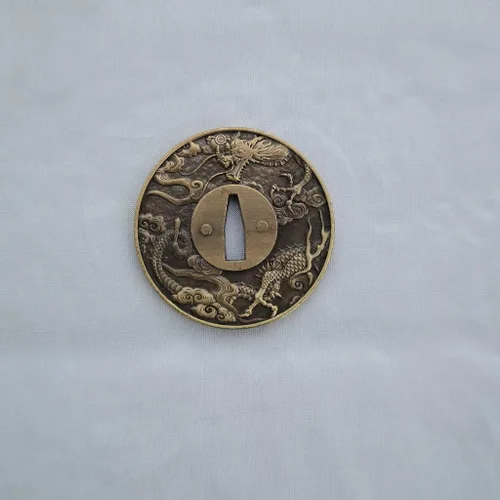 Miniatura 3 de Espada samurái japonesa KOSHIRAE – TSUBA FUCHI KASHIRA MENUKI X82