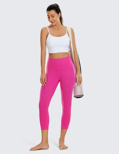 Miniatura 3 de CRZ YOGA Butterluxe - Leggings capri de cintura alta para mujer, 17 pulgadas, 19 pulgadas, 23 pulgadas, pantalones de yoga suaves y suaves
