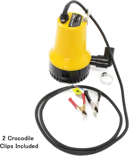 Miniatura 2 de Sutekus Bomba sumergible pequeña 12V para bombear y drenar agua de mar Tarifa máxima de descarga 70 l/min
