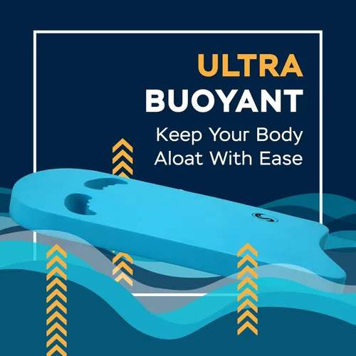 Miniatura 5 de Sunlite Sports Swimming Kickboard - One Size Fits All - A Great Training Aid for Children and Adults 2) Estándar Ergo Azul