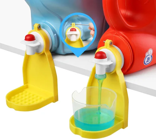Miniatura 8 de Tidy Cup - Juego de 2 portavasos para ropa sucia, recogedor de goteo, para lavandería, duradero, sin caídas, sin goteos ni derrames. Gris