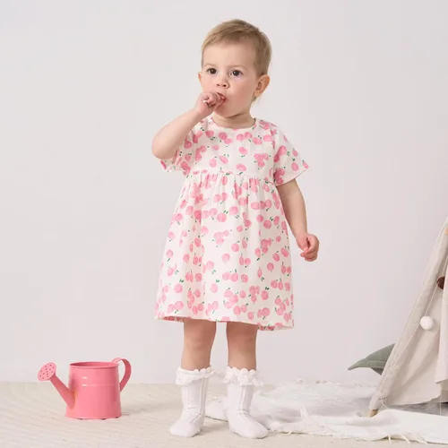 Miniatura 39 de pureborn Vestido de bebé niña 0-24 meses