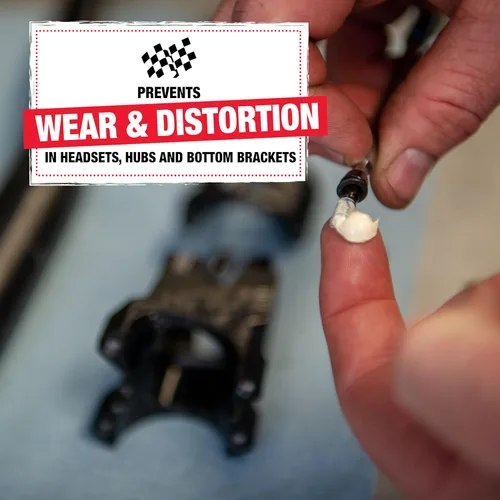 Miniatura 3 de Finish Line Grasa de cerámica para bicicletas, lubricante avanzado de rodamientos cerámicos para soportes inferiores, bujes y auriculares, reduce