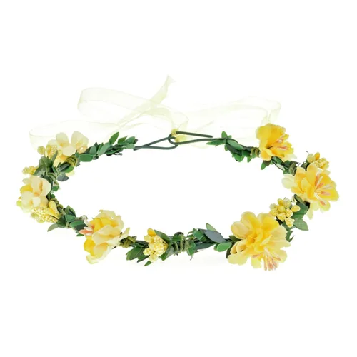Miniatura 19 de Corona de flores suculentas, eucalipto aureola, diadema floral para boda, accesorio para fotos (hoja B)