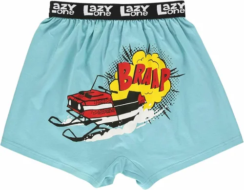 Miniatura 116 de Lazy One Divertidos boxers de animales, ropa interior humorística, novedosos pantalones cortos, regalos de broma para hombres