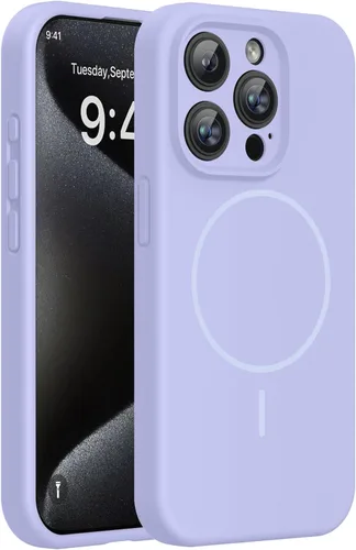 Miniatura 75 de Miracase Funda diseñada para iPhone 13, con protector de pantalla de vidrio templado, forro de microfibra suave antiarañazos, funda de goma