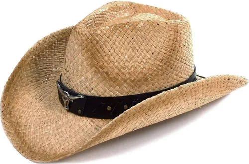 Miniatura 7 de Sombrero vaquero de paja con banda decorada, para disfraces de niños, de Simplicity