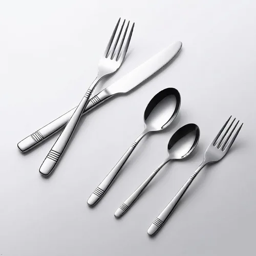 Miniatura 7 de Begale Cubiertos de acero inoxidable de 30 piezas, servicio para 6