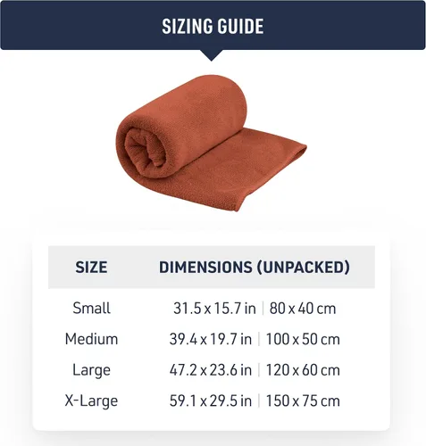 Miniatura 6 de Sea to Summit Tek Towel - Toalla de felpa para acampar y viajar
