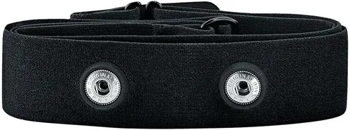 Miniatura 7 de Correa de pecho negra (correa de repuesto) compatible con monitores de frecuencia cardíaca Wahoo TRACKR 2024, TICKR FIT, Garmin HRM 600, HRM 200