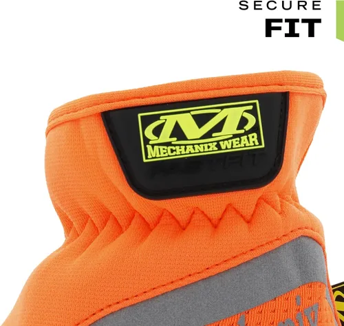 Miniatura 6 de Guantes FasFit de seguridad fluorescentes y reflectantes Mechanix Wear (anaranjado)