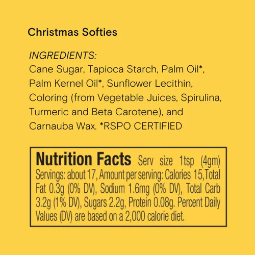 Miniatura 2 de Supernatural All Natural Sprinkles Juego de Navidad Sin Colorantes, Sin Colorantes Artificiales, Sin Soja, Sin Gluten, Vegano y Espolvoreados