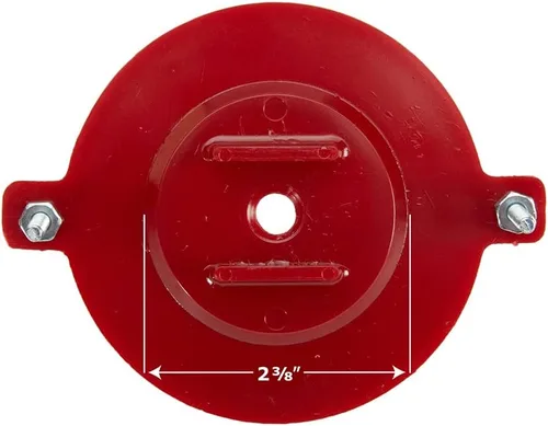 Miniatura 3 de Tapa de conexión de bomberos (FDC) de plástico de 2 1/2" para conexiones de rociadores y tuberías verticales (paquete de 2)