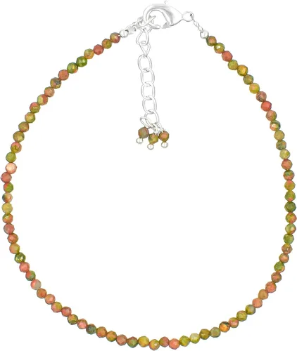 Miniatura 7 de TGH Pulsera de cuentas naturales con piedras preciosas microfacetadas, joyería para ella, cristales curativos energéticos de piedra natal, cadena