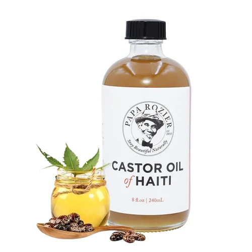 Miniatura 15 de Papa Rozier Farms Aceite de ricino orgánico puro para el crecimiento del cabello, hidratante de piel, tratamiento de pestañas, cejas y uñas, 2 onzas