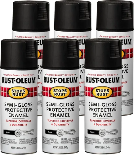 Miniatura 74 de Rust-Oleum 285092 - Pintura en aerosol para prevención del óxido, 12 onzas, transparente satinado Satinado claro