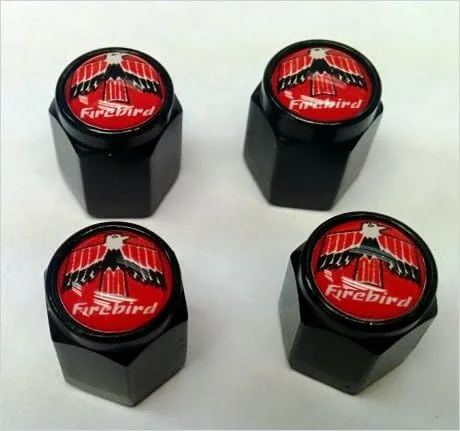 Miniatura 3 de Compatible con tapones de válvula Pontiac Firebird Formula (negro, blanco/rojo)
